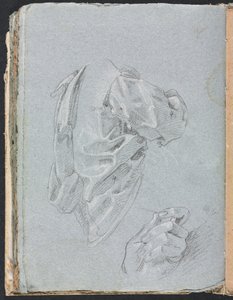 Verona Sketchbook: Drapery Study (page 86)