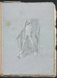 Verona Sketchbook: Drapery with foot page 83, 1760