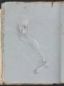 Verona Sketchbook: Left leg (page 28)
