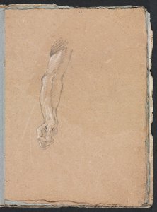 Verona Sketchbook: Right arm and hand page 49