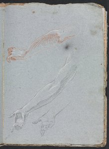Verona Sketchbook: Study of Hands and Arms Page 29, 1760