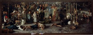Il Voto (Fete in Homage to St Pantaleon July 27 in Miglianico, Italy) by Francesco Paolo Michetti