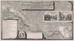 Topography of the Factories Discovered in the City of Pompeii by Francesco Piranesi