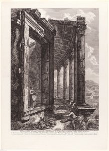 View of the Door and Peristyle of the Temple of Vesta
