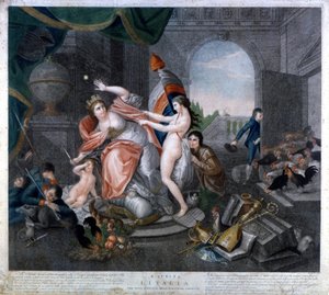 The French Republic stripping Italy by Francesco Rosaspina