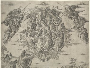 The Assumption of the Virgin, c. 1495 by Francesco Rosselli