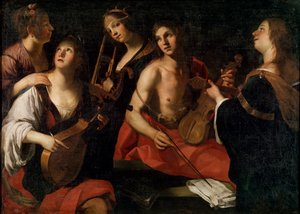 Concert, late 16th or early 17th century by Francesco Rustici