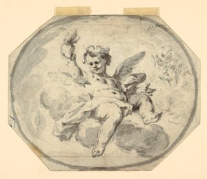 Design for a Painted Ceiling by Francesco Saverio Mergolo