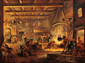Pillaging kitchen, by Francesco Simonini