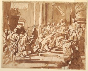 Clement XI Vesting His Niece as Nun