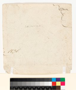 Drawing on Back of the Paper (verso), before 1747 by Francesco Solimena