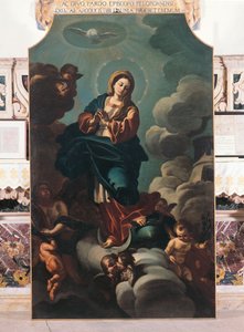 Immaculate Conception, attributed to Francesco Solimena, Cathedral of San Pardo, Larino, Molise by Francesco Solimena
