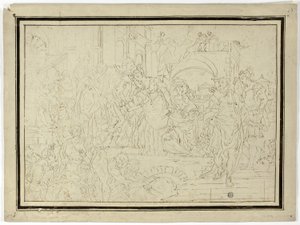 Ruler Receiving Lady by Francesco Solimena