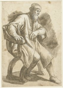 Man Seated in an Armchair