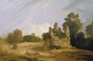 The Tomb of Horatii and Curatii by Francesco Zuccarelli