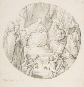 Nobility Presenting an Infant to Venice, 1709-87