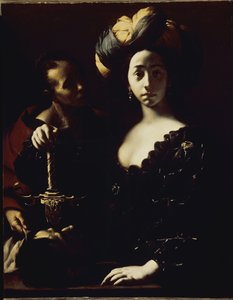 Judith and the Head of Holofernes by Francesco del Cairo