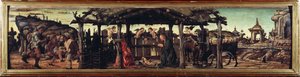 The Nativity of Jesus, Painting by Francesco del Cossa, Dresden, Gemaldegalerie
