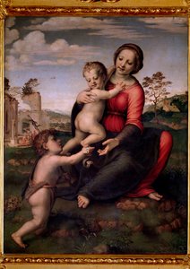 Virgin with Child and Saint John Baptist