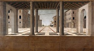 Architectural Veduta by Francesco di Giorgio Martini