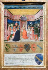 Pius II Appoints Cardinal His Nephew Francesco Tedeschini Piccolomini