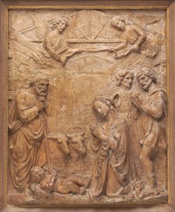 The Adoration of the Shepherds by Francesco di Simone Ferrucci