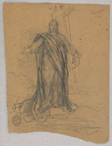 Sketch for Central Figure in the Ascension