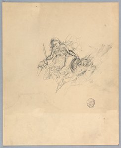 Sketch of Fortuna by Francis Augustus Lathrop