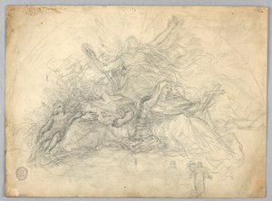 Study for Charity, Faith, and Hope by Francis Augustus Lathrop