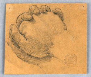 Study of Clasped Hands