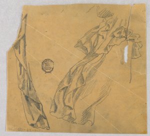 Study of Drapery by Francis Augustus Lathrop