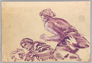 Study of Figures for a Ceiling by Francis Augustus Lathrop