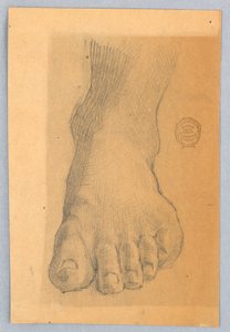 Study of Left Foot by Francis Augustus Lathrop