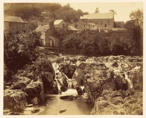 At Pont y pair, Bettws-y-Coed, North Wales by Francis Bedford