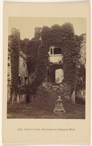 Carew Castle - Entrance to Banquet Hall by Francis Bedford