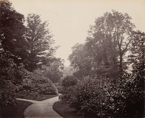 Pathway in Alexandra Park, c. 1863 by Francis Bedford