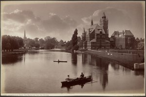Stratford on Avon. The Memorial from the Bridge by Francis Bedford
