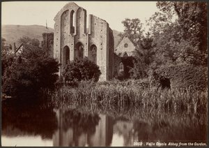 Valle Crucis Abbey from the Garden by Francis Bedford