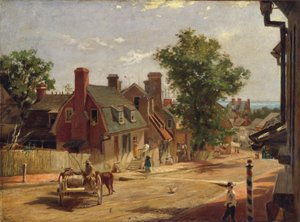 Old Annapolis, Francis Street, 1876
