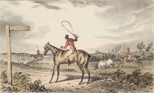 [Fox-hunting] Set of twelve "Turner