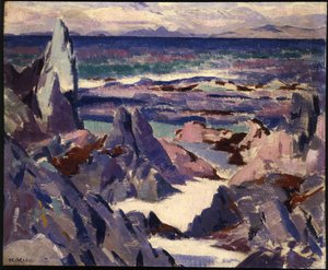 Cathedral Rock, Rhum, from Iona