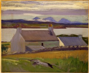 Nightfall, Iona, Paps of Jura beyond