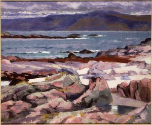 Sound of Iona, the Burg from the north shore