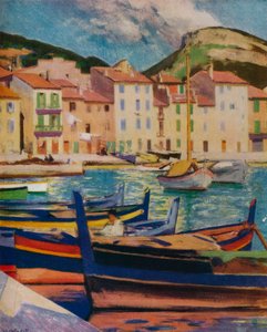 The Harbour, Cassis, c1924