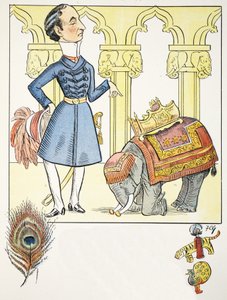 Ode of V, illustration from The Struwwelpeter Alphabet, verse by Harold Begbie by Francis Carruthers Gould