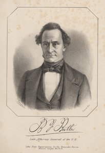 B.J. Butler, litho by Henry G. Langley by Francis D