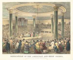 Distribution of the American Art-Union Prizes by Francis D
