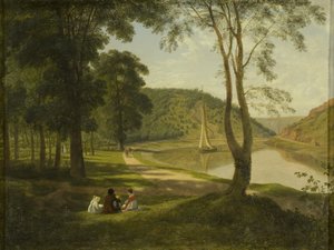 View of Avon Gorge by Francis Danby
