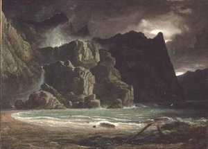 View of a Lake in Norway by Francis Danby
