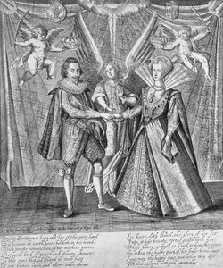Celebration of the Marriage of James VI of Scotland and Anne of Denmark by Francis Delaram